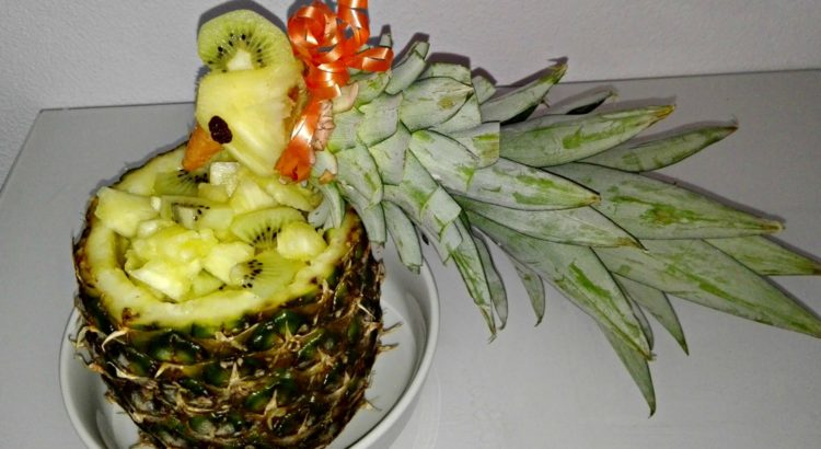 Ananas Papagei Anleitung Funfood Kindergarten