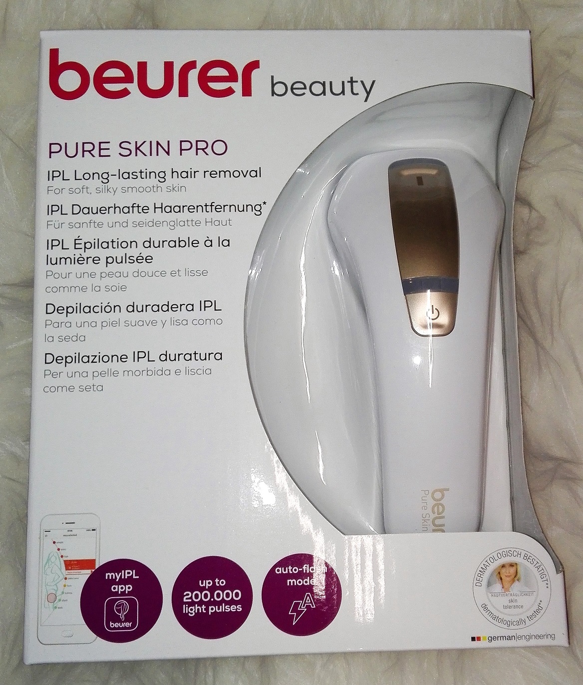 beurer IPL pure Skin Pro Erfahrung