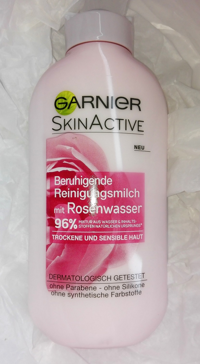 Vorstellung Garnier SkinActive 96% mit Rosenwasser (inkl. Gewinnspiel) —  blautopfblau