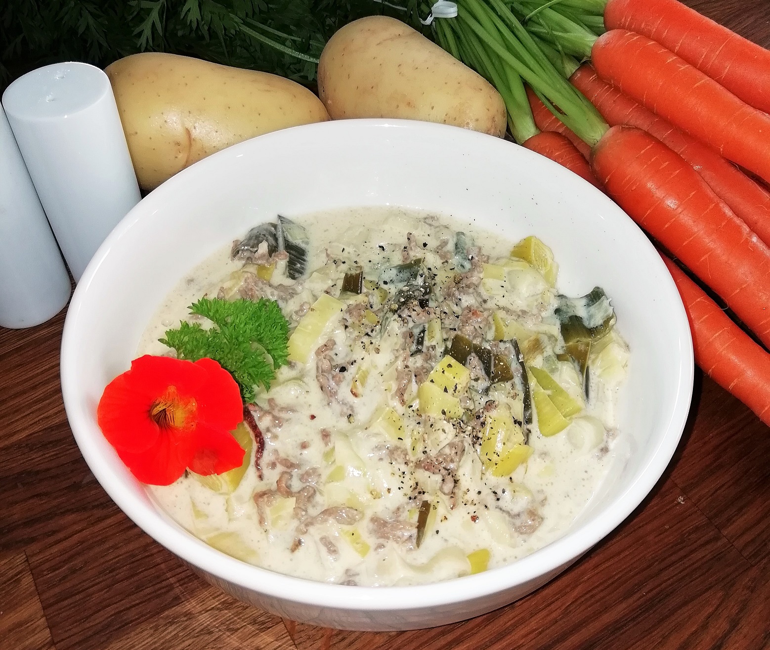 Kaese Lauch Suppe Rezept