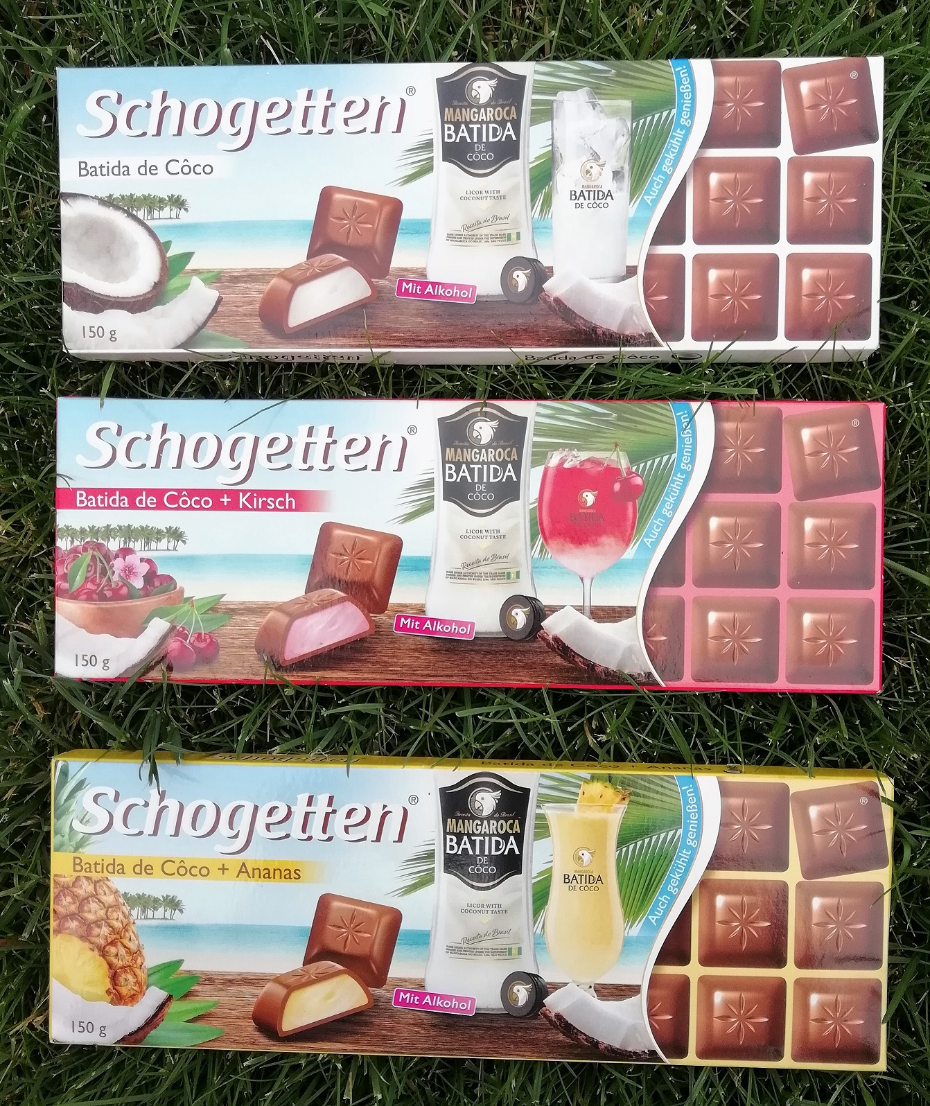 Schogetten Batida de Coco Geschmack Erfahrung