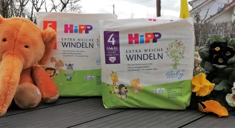 Unsere Erfahrung mir den HiPP Babysanft Windeln